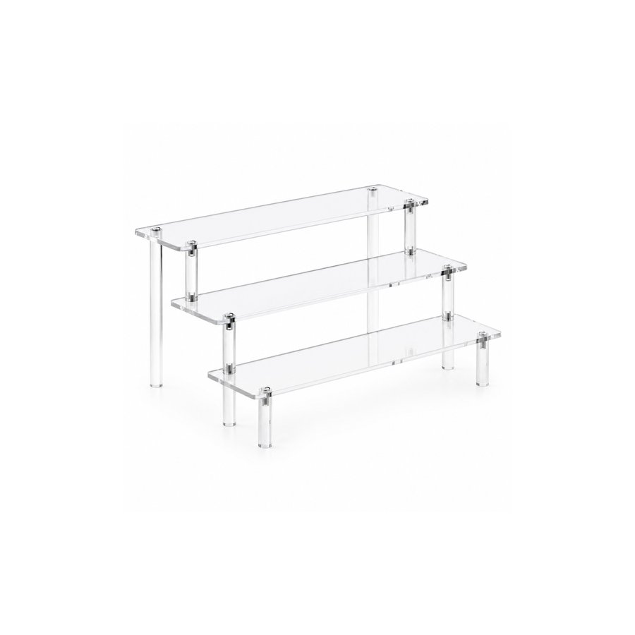 Acrylic display stands and shelving